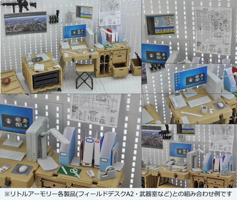 LittleArmory [LD040] Desk Work Tool A 1/12 Plastic Modelㅤ – Tomytec – ActionFigureBrasil