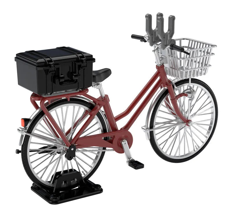 LittleArmory [LM005] School Bike (For Designated Defense School) Maroonㅤ – Tomytec – ActionFigureBrasil