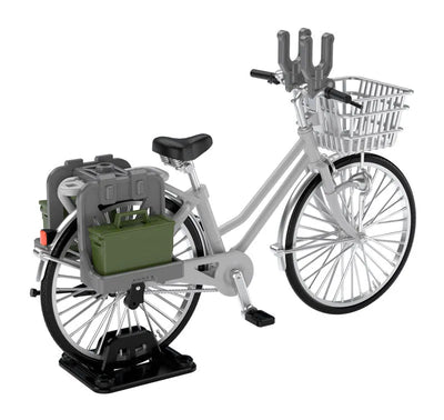 LittleArmory [LM006] School Bike (For Designated Defense School) Silverㅤ – Tomytec – ActionFigureBrasil