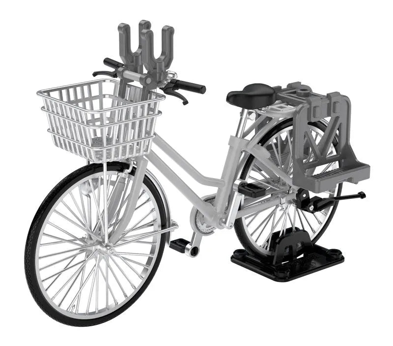 LittleArmory [LM006] School Bike (For Designated Defense School) Silverㅤ – Tomytec – ActionFigureBrasil