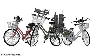 LittleArmory [LM007] School Bike (For Designated Defense School) Olive Drabㅤ – Tomytec – ActionFigureBrasil — embalagem