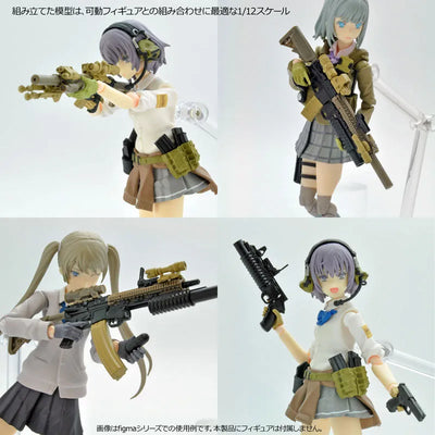 LittleArmory [LS05] M4A1 Miyo Asato Mission Packㅤ – Tomytec – ActionFigureBrasil — ângulo diferente