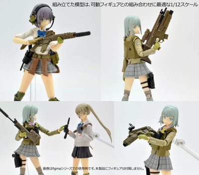 LittleArmory [LS06] SCAR-Mk17 Type Fumina Renboshi Mission Packㅤ – Tomytec – ActionFigureBrasil — ângulo diferente