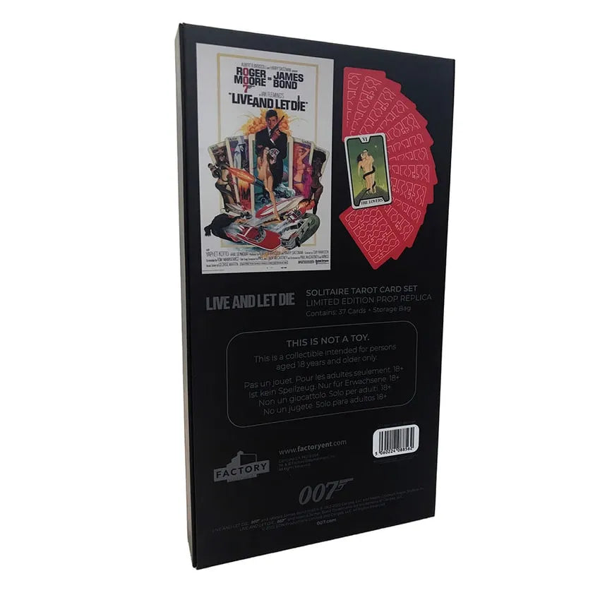 Live and Let Die Tarot Cards - LIMITED EDITION – Factory Entertainment – ActionFigure Brasil