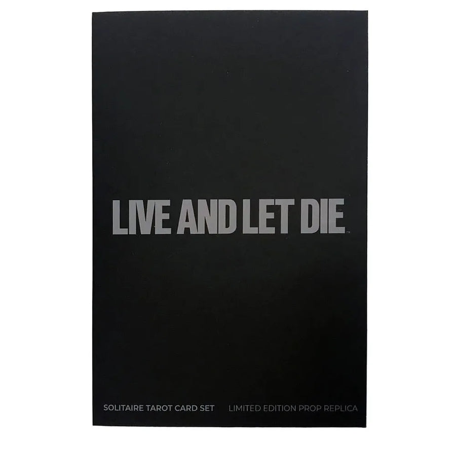 Live and Let Die Tarot Cards - LIMITED EDITION – Factory Entertainment – ActionFigure Brasil
