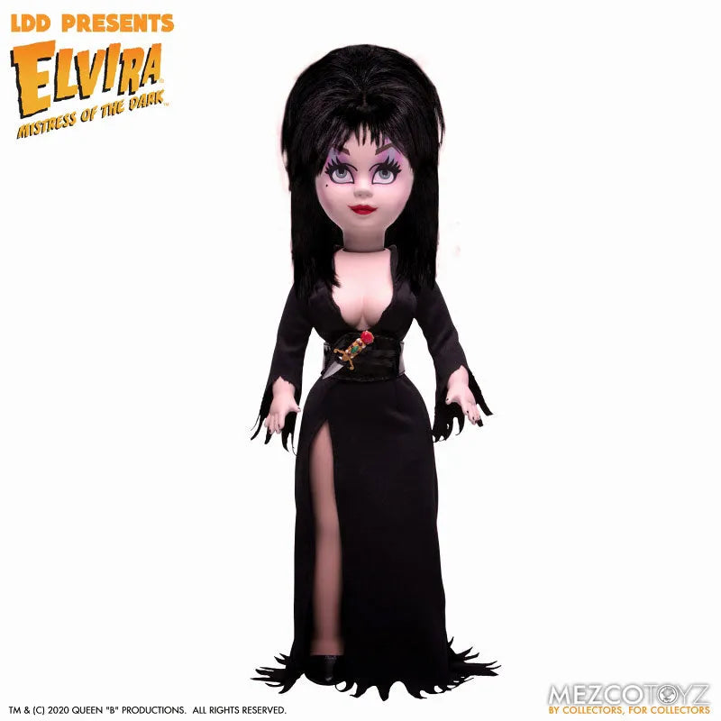 Living Dead Dolls / Elvira Mistress of the Dark: Elvairaㅤ – Mezco – ActionFigureBrasil
