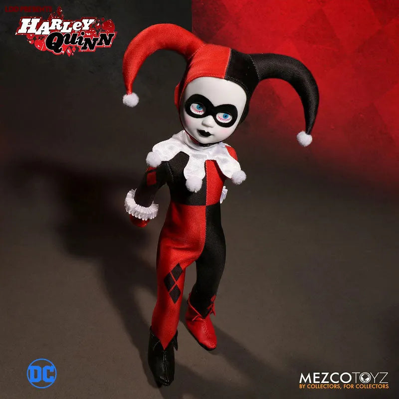 Living Dead Dolls - LDD presents DC Comics: Classic Harley Quinnㅤ – Mezco – ActionFigure Brasil