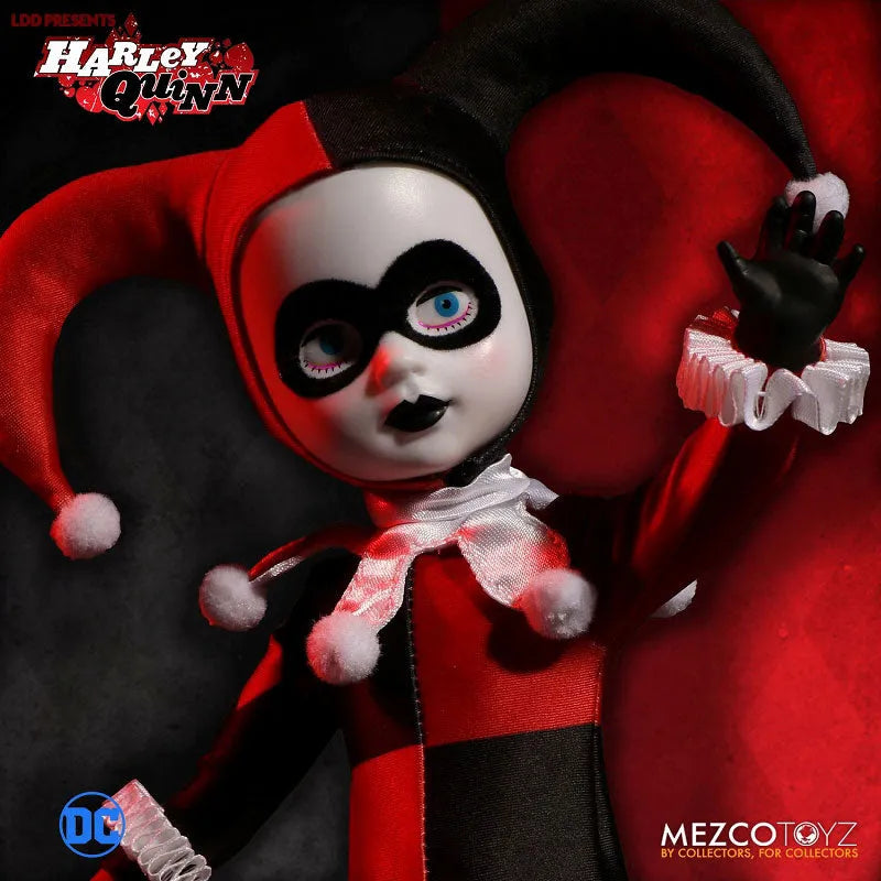 Living Dead Dolls - LDD presents DC Comics: Classic Harley Quinnㅤ – Mezco – ActionFigure Brasil