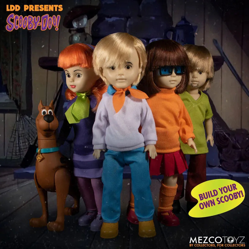 Living Dead Dolls/ Scooby-Doo: Mystery inc Complete 4Item Setㅤ – Mezco – ActionFigure Brasil