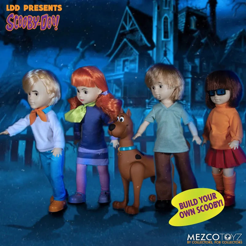 Living Dead Dolls/ Scooby-Doo: Mystery inc Complete 4Item Setㅤ – Mezco – ActionFigure Brasil