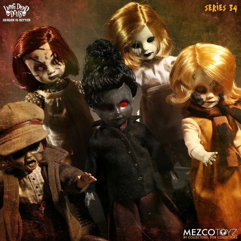 Living Dead Dolls Series 34: 5Type Setㅤ – Mezco – ActionFigureBrasil
