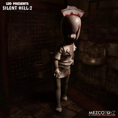Living Dead Dolls/ Silent Hill 2: Bubble Head Nurseㅤ – Mezco – ActionFigureBrasil