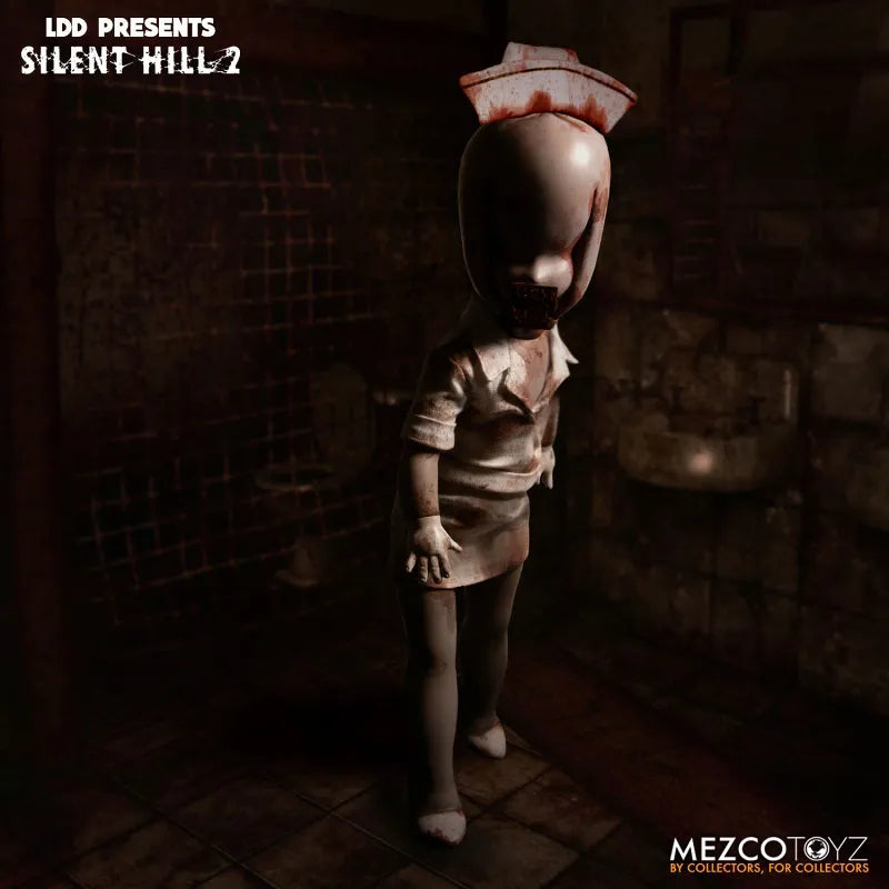 Living Dead Dolls/ Silent Hill 2: Bubble Head Nurseㅤ – Mezco – ActionFigureBrasil