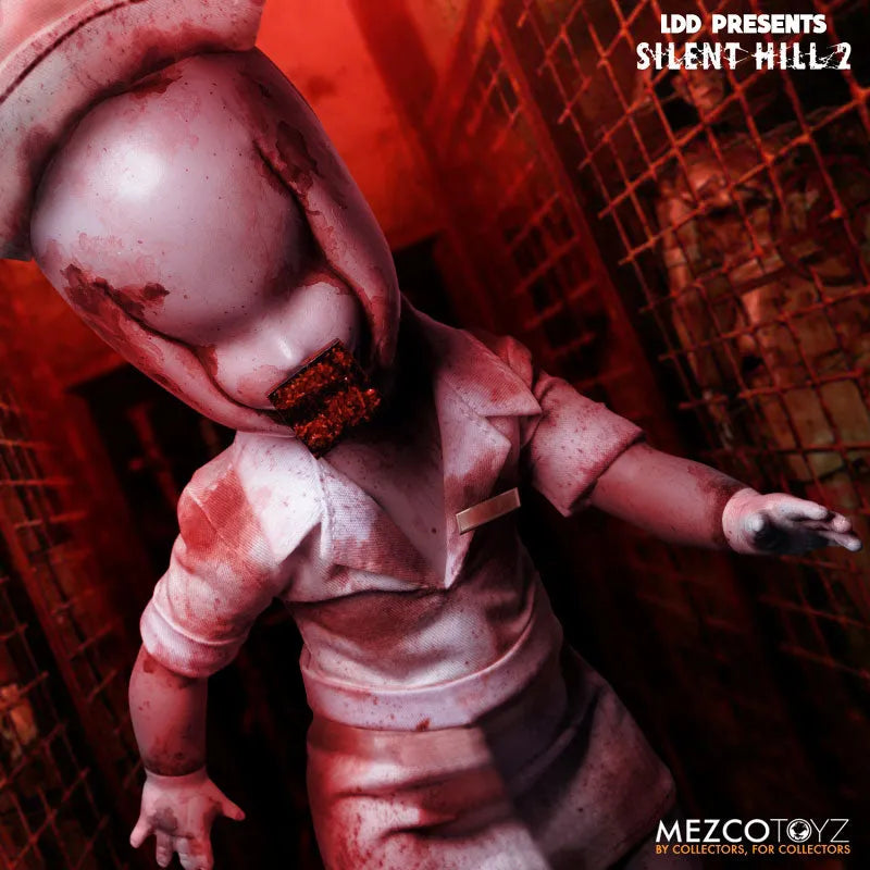 Living Dead Dolls/ Silent Hill 2: Bubble Head Nurseㅤ – Mezco – ActionFigureBrasil