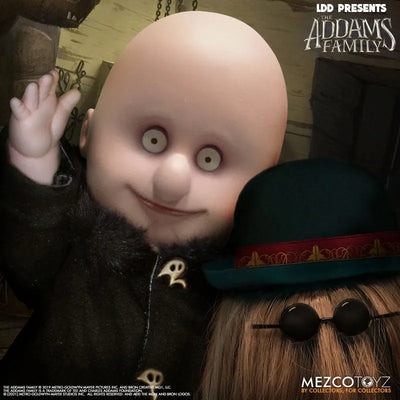 Living Dead Dolls / The Addams Family: Fester & Cousin Itt 2PKㅤ – Mezco – ActionFigureBrasil — close