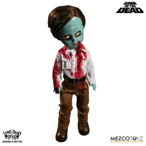 Living Dead Dolls - Zombie Dawn of the Dead: Flyboy & Checkered Shirt Zombie 2Type Setㅤ – Mezco – ActionFigure Brasil