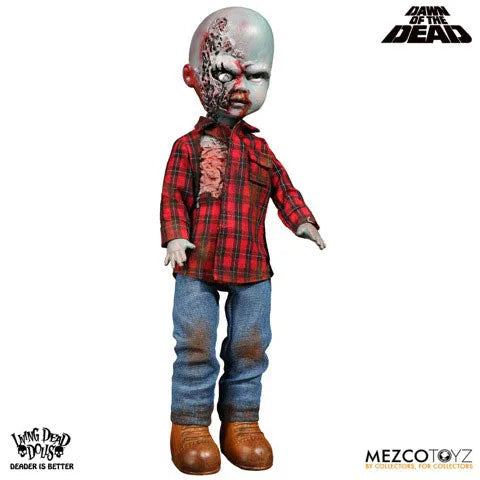 Living Dead Dolls - Zombie Dawn of the Dead: Flyboy & Checkered Shirt Zombie 2Type Setㅤ – Mezco – ActionFigure Brasil
