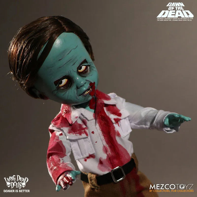 Living Dead Dolls - Zombie Dawn of the Dead: Flyboy & Checkered Shirt Zombie 2Type Setㅤ – Mezco – ActionFigure Brasil