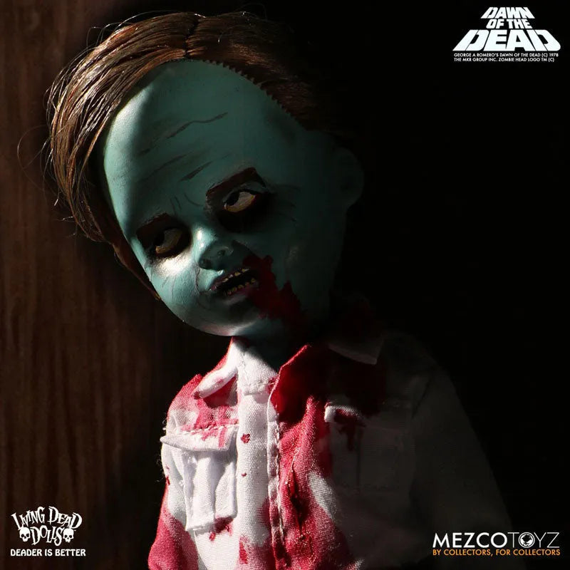 Living Dead Dolls - Zombie Dawn of the Dead: Flyboy & Checkered Shirt Zombie 2Type Setㅤ – Mezco – ActionFigure Brasil