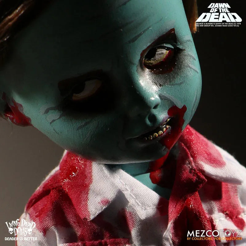 Living Dead Dolls - Zombie Dawn of the Dead: Flyboy & Checkered Shirt Zombie 2Type Setㅤ – Mezco – ActionFigure Brasil