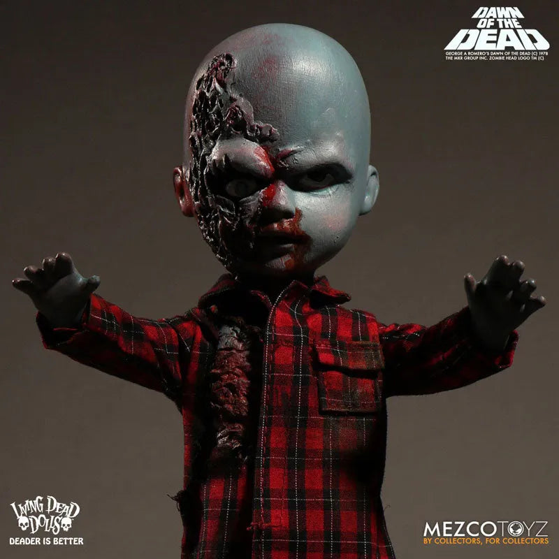 Living Dead Dolls - Zombie Dawn of the Dead: Flyboy & Checkered Shirt Zombie 2Type Setㅤ – Mezco – ActionFigure Brasil