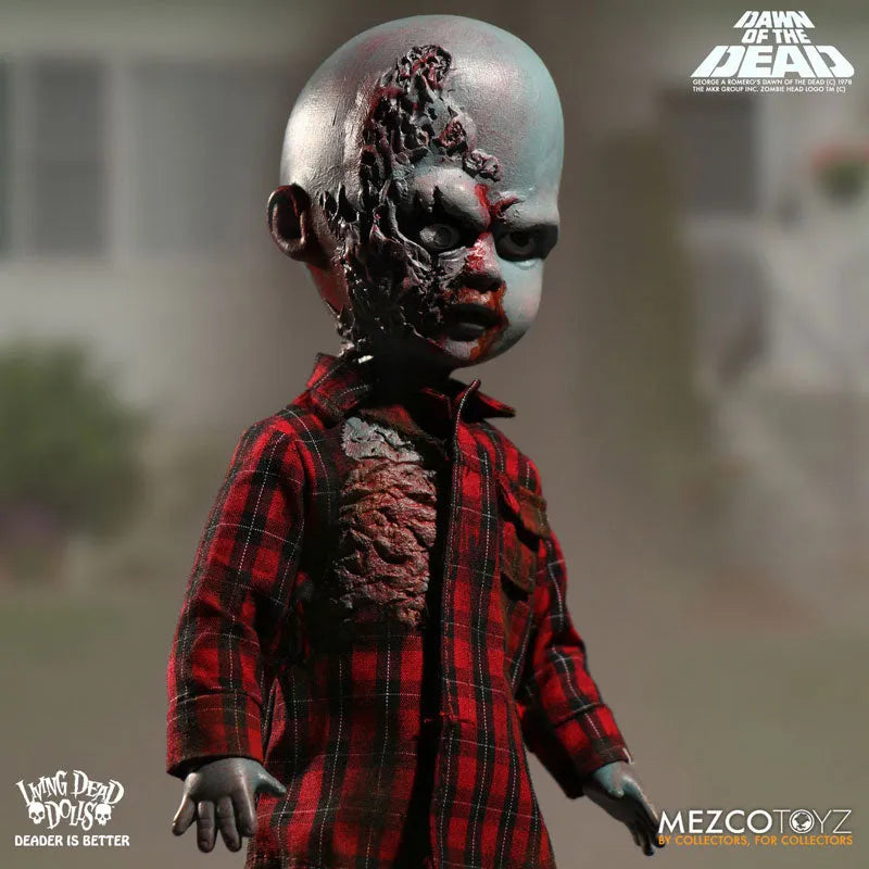 Living Dead Dolls - Zombie Dawn of the Dead: Flyboy & Checkered Shirt Zombie 2Type Setㅤ – Mezco – ActionFigure Brasil