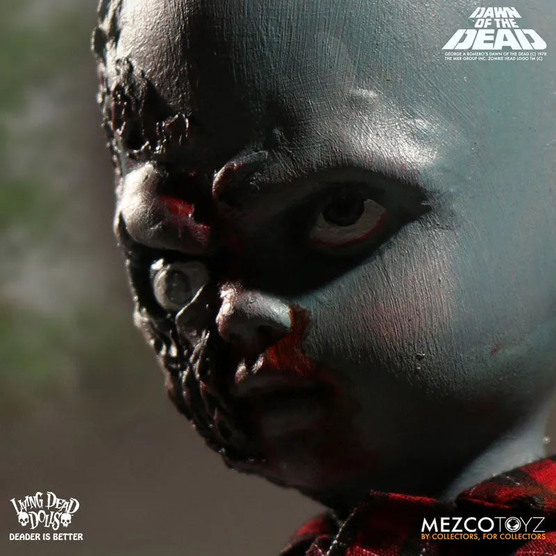 Living Dead Dolls - Zombie Dawn of the Dead: Flyboy & Checkered Shirt Zombie 2Type Setㅤ – Mezco – ActionFigure Brasil