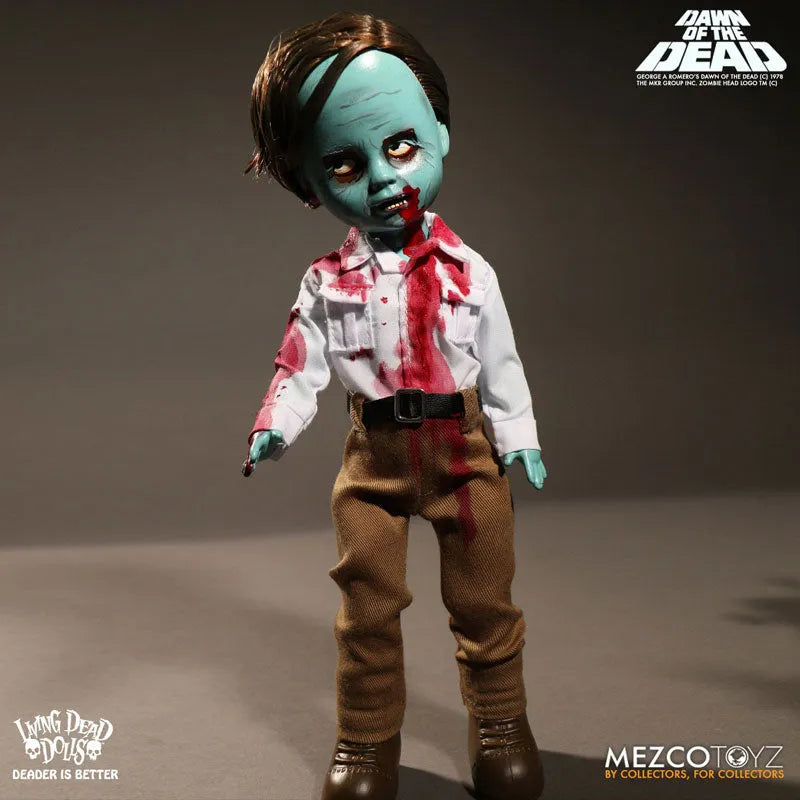 Living Dead Dolls - Zombie Dawn of the Dead: Flyboy & Checkered Shirt Zombie 2Type Setㅤ – Mezco – ActionFigure Brasil
