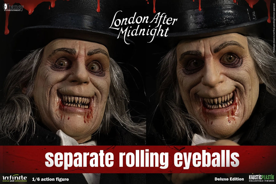 Lon Chaney as London After Midnight Deluxe - LIMITED EDITION: TBD (Deluxe Edition) – Infinite Statue – ActionFigure Brasil