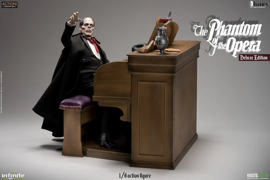 Lon Chaney as Phantom of the Opera Deluxe - LIMITED EDITION: 1200 (Deluxe Edition) – Infinite Statue – ActionFigure Brasil