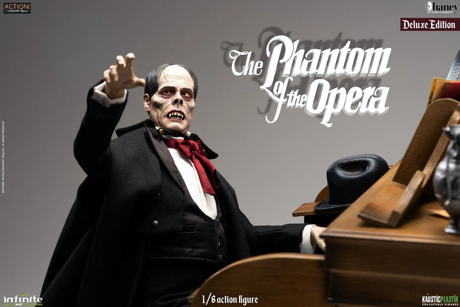 Lon Chaney as Phantom of the Opera Deluxe - LIMITED EDITION: 1200 (Deluxe Edition) – Infinite Statue – ActionFigure Brasil