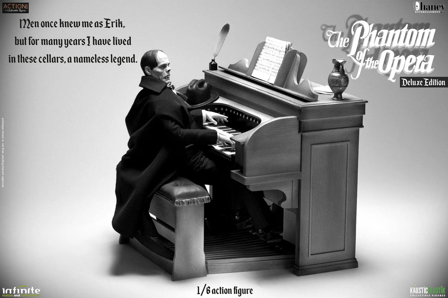 Lon Chaney as Phantom of the Opera Deluxe - LIMITED EDITION: 1200 (Deluxe Edition) – Infinite Statue – ActionFigure Brasil