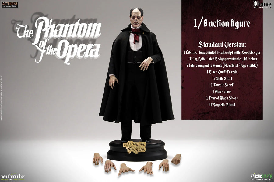 Lon Chaney as Phantom of the Opera - LIMITED EDITION: 1200 – Infinite Statue – ActionFigure Brasil