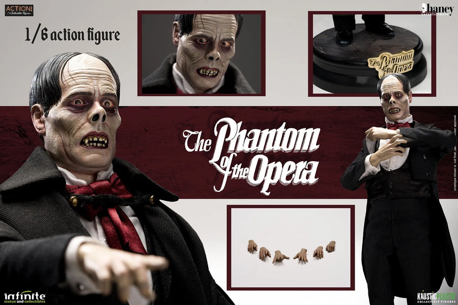 Lon Chaney as Phantom of the Opera - LIMITED EDITION: 1200 – Infinite Statue – ActionFigure Brasil