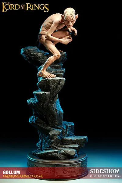 Lord of The Rings - 1/4 Scale Premium Figure: Gollumㅤ – Sideshow Collectibles – ActionFigure Brasil