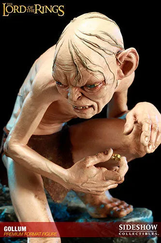 Lord of The Rings - 1/4 Scale Premium Figure: Gollumㅤ – Sideshow Collectibles – ActionFigure Brasil