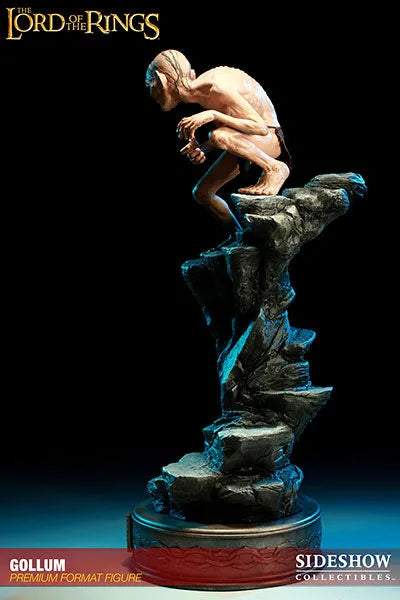 Lord of The Rings - 1/4 Scale Premium Figure: Gollumㅤ – Sideshow Collectibles – ActionFigure Brasil — detalhe do produto