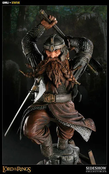 Lord Of The Rings - Statue: Gimliㅤ – Sideshow Collectibles – ActionFigure Brasil