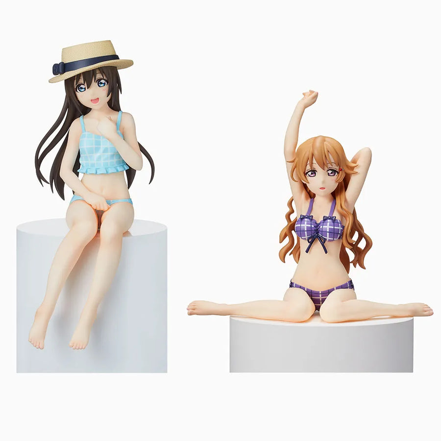 Love Live! Nijigasaki Gakuen School Idol Doukou Kai - Osaka Shizuku & Konoe Kanata - Super Premium Chokonose Figure - Set of 2 (SEGA)ㅤ – Sega – ActionFigure Brasil