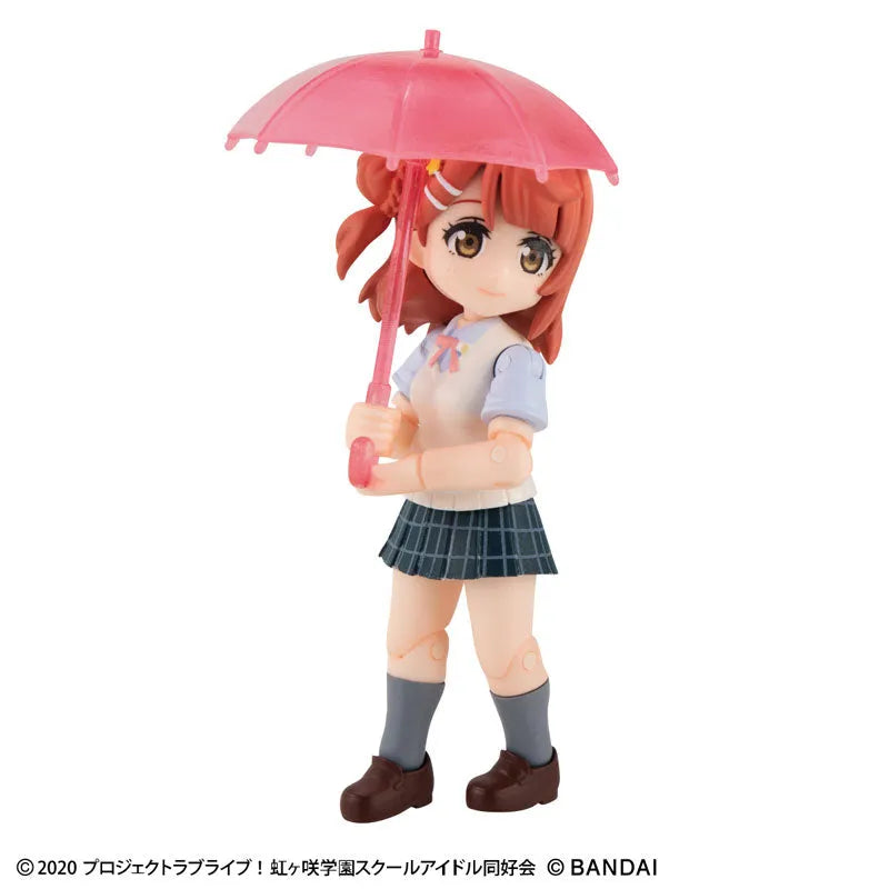 Love Live! Nijigasaki Gakuen School Idol Doukou Kai - Yuuki Setsuna - Miyashita Ai - Uehara Ayumu - Aqua Shooters! feat. Nijigasaki Gakuen School Idol Doukou Kai 01 (Bandai)ㅤ – Bandai – ActionFigure Brasil