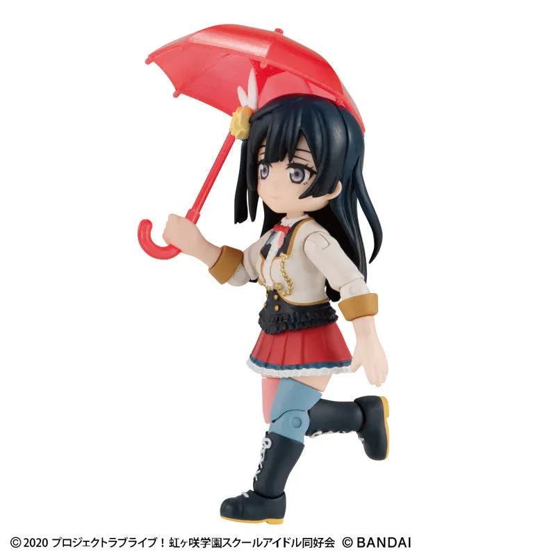 Love Live! Nijigasaki Gakuen School Idol Doukou Kai - Yuuki Setsuna - Miyashita Ai - Uehara Ayumu - Aqua Shooters! feat. Nijigasaki Gakuen School Idol Doukou Kai 01 (Bandai)ㅤ – Bandai – ActionFigure Brasil