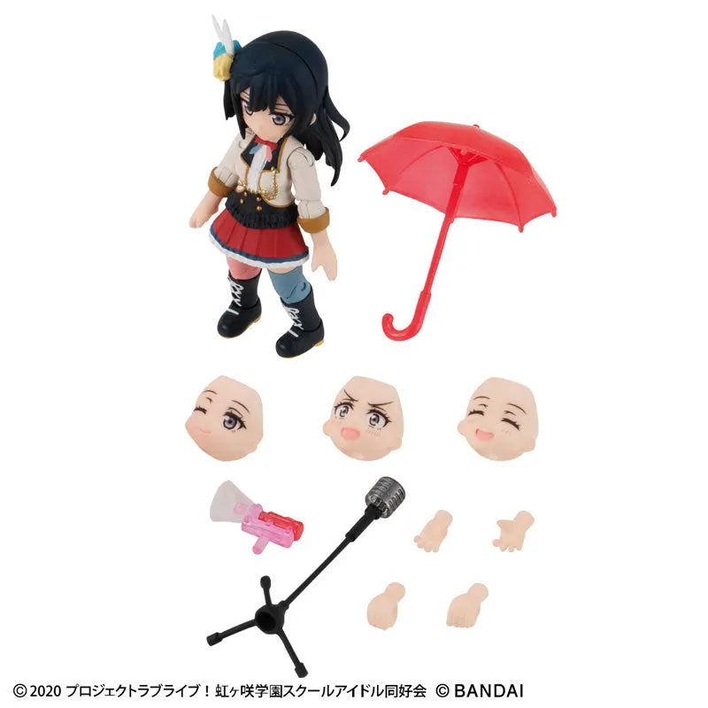 Love Live! Nijigasaki Gakuen School Idol Doukou Kai - Yuuki Setsuna - Miyashita Ai - Uehara Ayumu - Aqua Shooters! feat. Nijigasaki Gakuen School Idol Doukou Kai 01 (Bandai)ㅤ – Bandai – ActionFigure Brasil