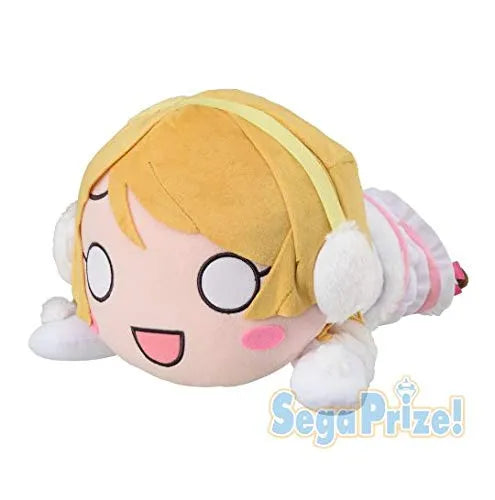Love Live! School Idol Festival - Koizumi Hanayo - Jumbo Nesoberi Nuigurumi - Snow Halationㅤ – Sega – ActionFigure Brasil