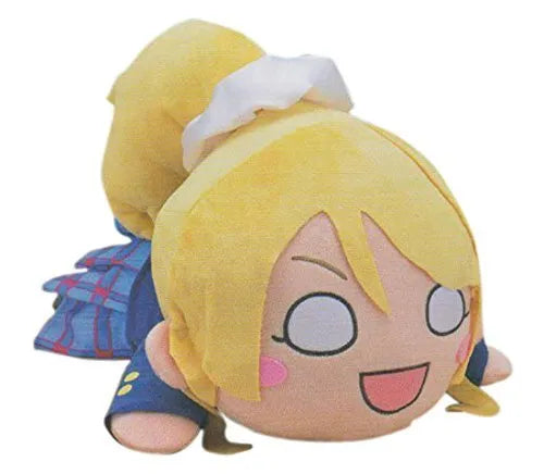 Love Live! School Idol Project - Ayase Eli - Hyper Jumbo Nesoberi Nuigurumi - Love Live! Hyper Jumbo Nesoberi Nuigurumiㅤ – Sega – ActionFigure Brasil