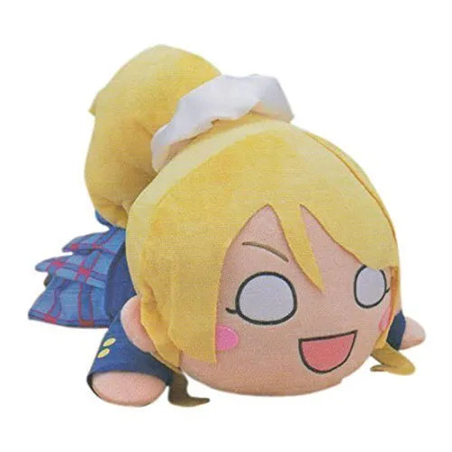 Love Live! School Idol Project - Ayase Eli - Hyper Jumbo Nesoberi Nuigurumi - Love Live! Hyper Jumbo Nesoberi Nuigurumiㅤ – Sega – ActionFigure Brasil