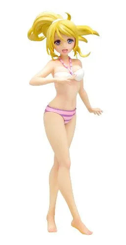Love Live! School Idol Project - Ayase Eri - Beach Queens - 1/10 - Swimsuit ver. (Wave)ㅤ – Wave – ActionFigure Brasil