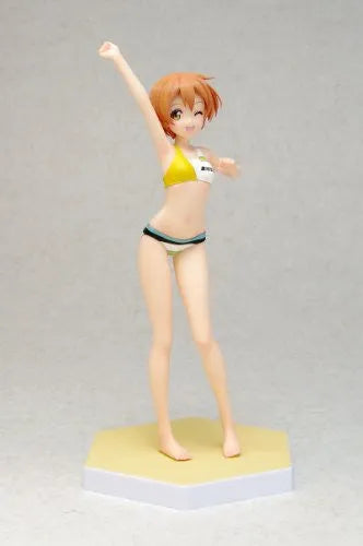 Love Live! School Idol Project - Hoshizora Rin - Beach Queens - 1/10 - Swimsuit ver. (Wave)ㅤ – Wave – ActionFigureBrasil — ambientada