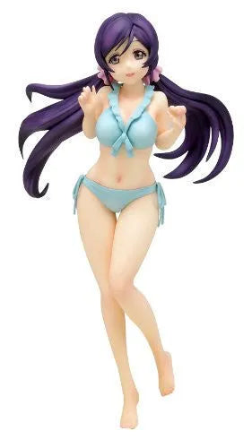 Love Live! School Idol Project - Toujou Nozomi - Beach Queens - 1/10 - Swimsuit ver. (Wave)ㅤ – Wave – ActionFigure Brasil