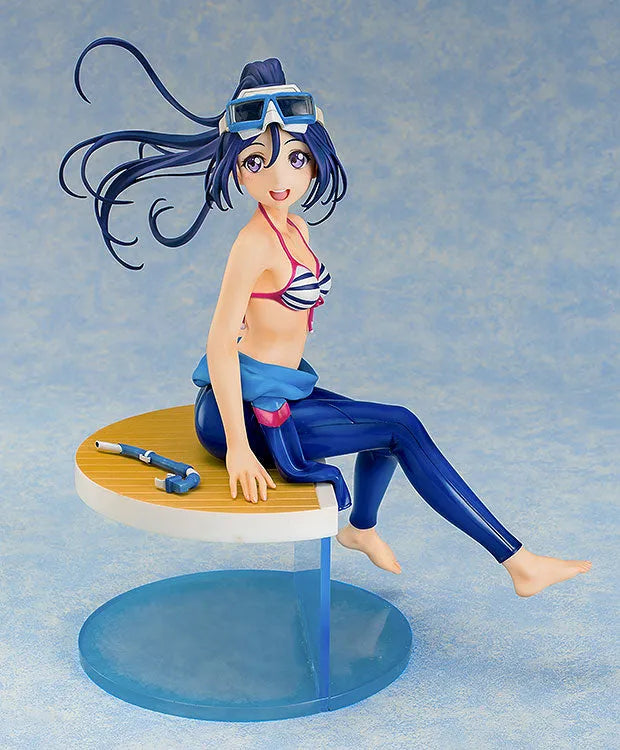 Love Live! Sunshine!! - Matsuura Kanan - 1/7 - Blu-ray Jacket Ver. (With Fans!)ㅤ – With Fans! As Manufacturer – ActionFigure Brasil