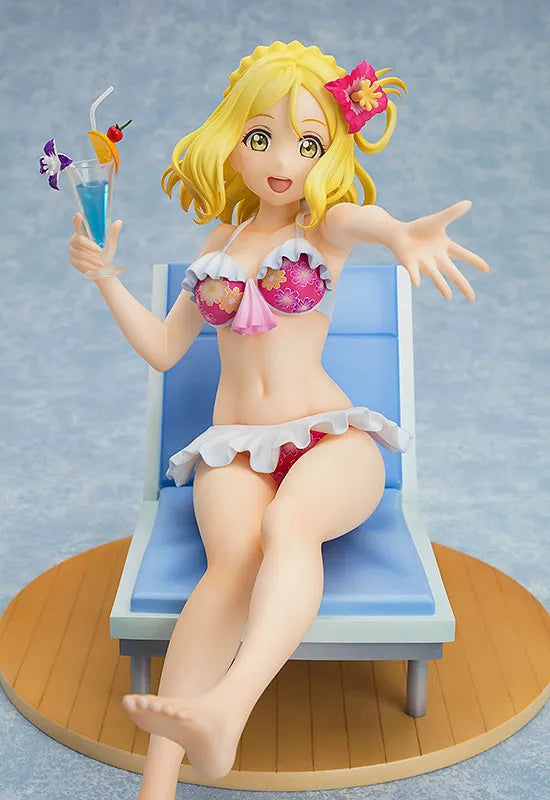 Love Live! Sunshine!! - Ohara Mari - 1/7 (Good Smile Company, With Fans!)ㅤ – Good Smile Company As Producer,With Fans! As Manufacturer – ActionFigure Brasil
